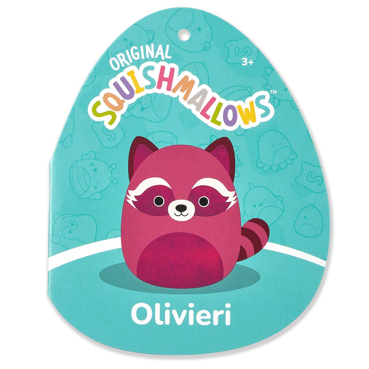 8-Inch Olivieri the Maroon Raccoon with Velvet Accents - Image 5